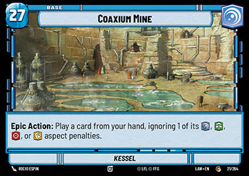 LAW-21 Mine de Coaxium - French (NM)