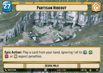 XLAW-294 Repaire des Partisans - French (NM)