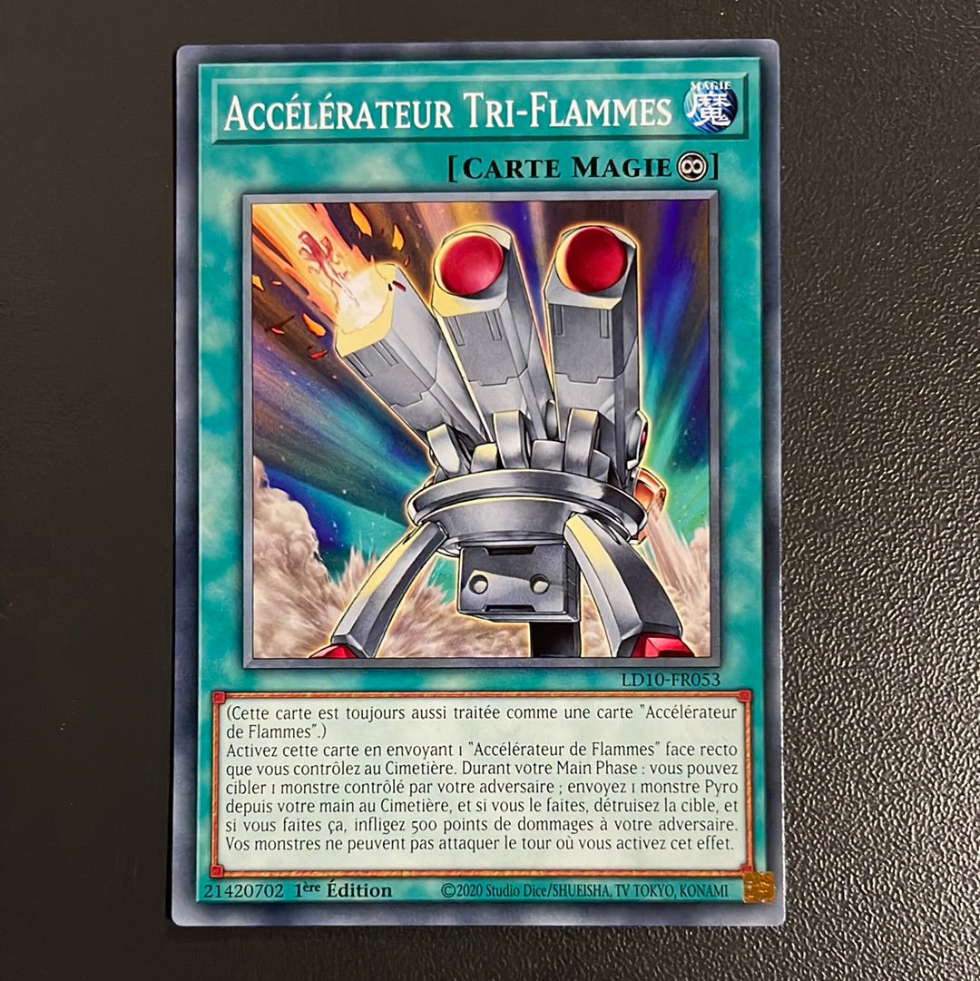 LD10 Accélérateur Tri-Flammes