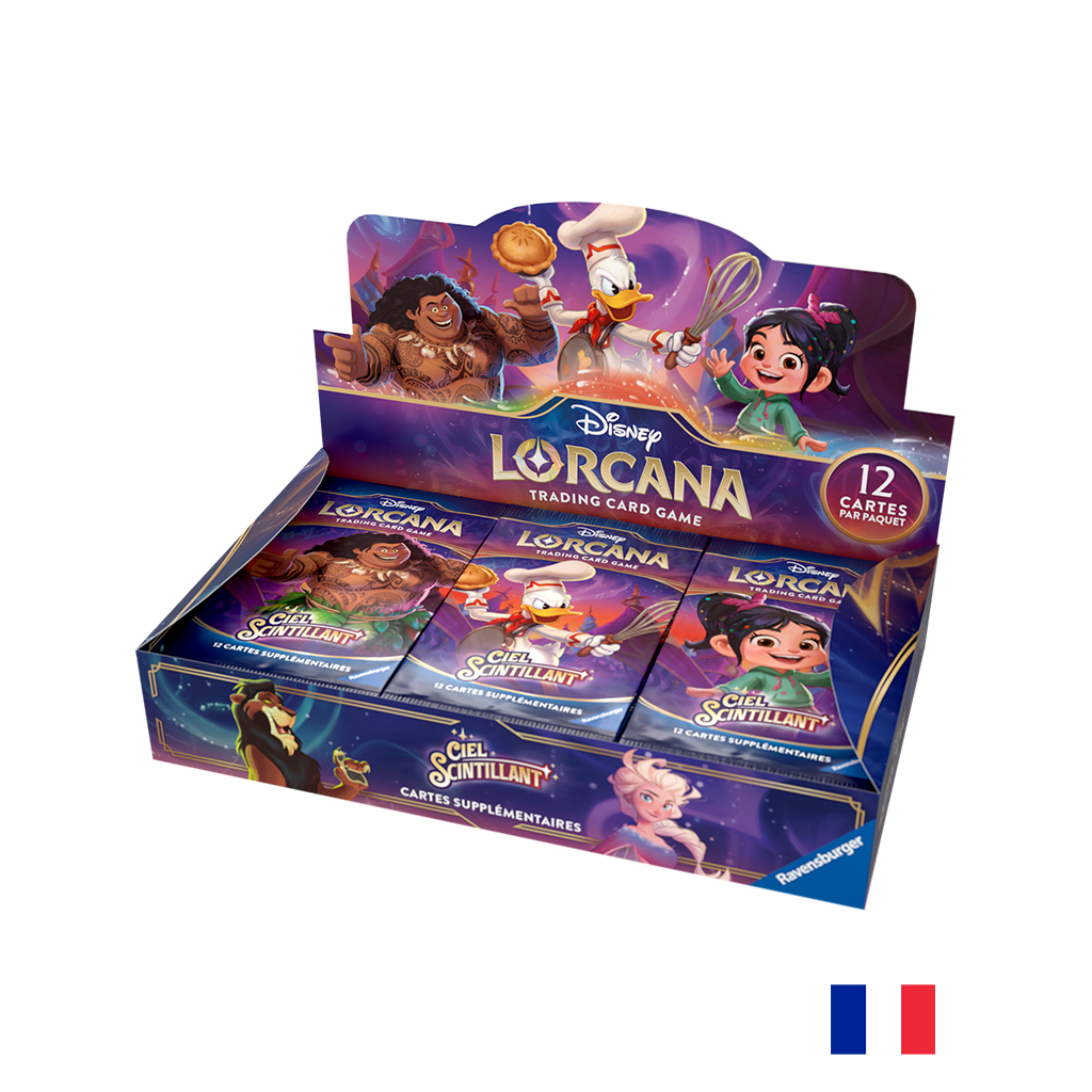 Disney Lorcana - Ciel Scintillant - Boite de 24 Boosters FR