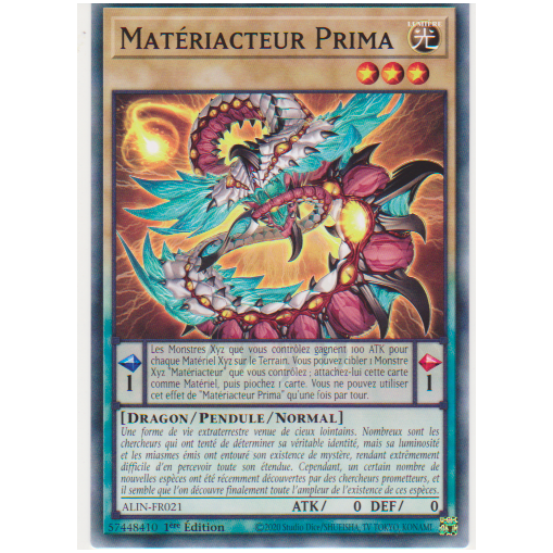 ALIN Matériacteur Prima
