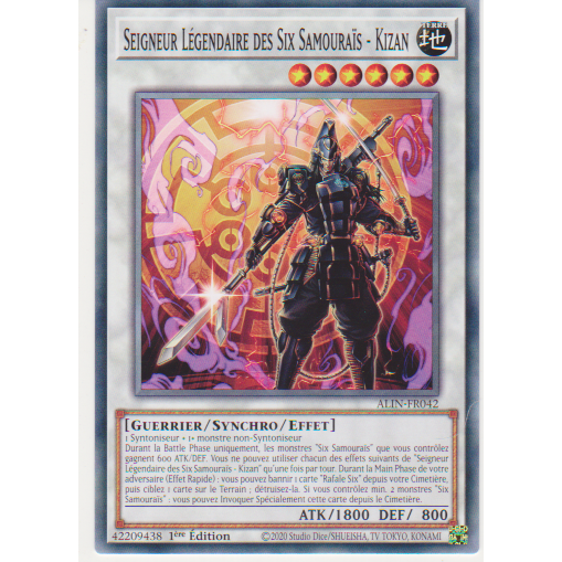 ALIN  Seigneur Légendaire des Six Samouraïs - Kizan