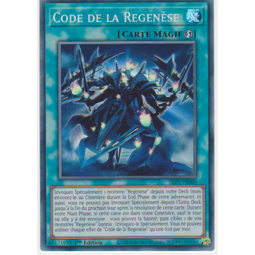 ALIN Code de la Regenèse