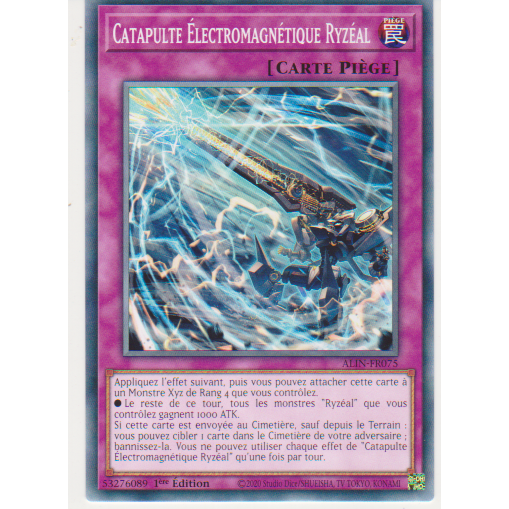 ALIN Catapulte Électromagnétique Ryzéal