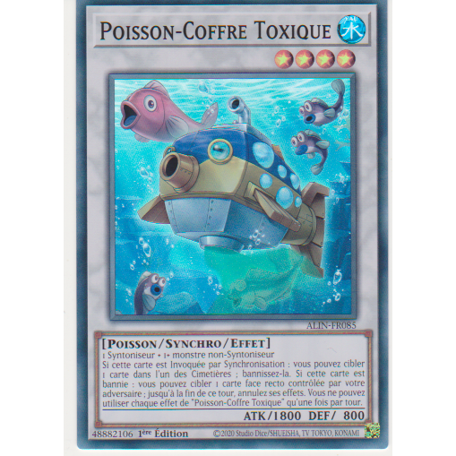 ALIN Poisson-Coffre Toxique