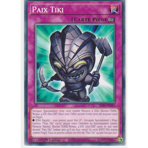ALIN Paix Tiki