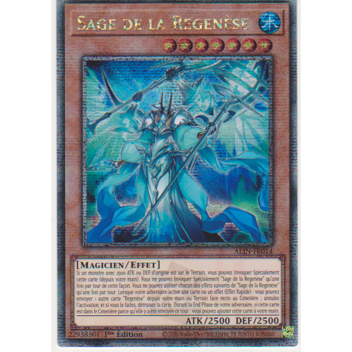 ALIN Sage de la Regenèse (V.2 - Quarter Century Secret Rare)