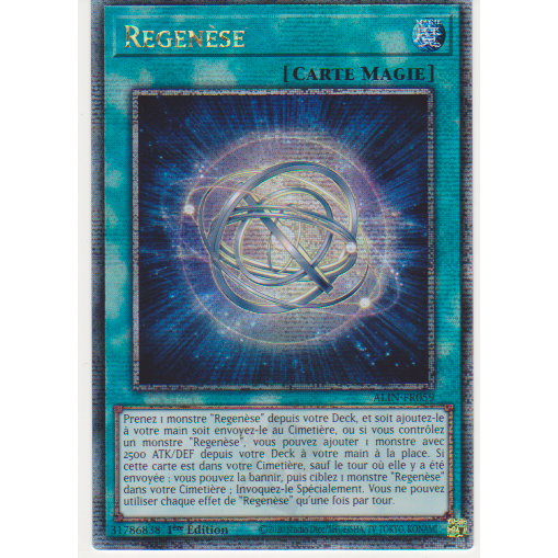 ALIN Regenèse (V.2 - Quarter Century Secret Rare)