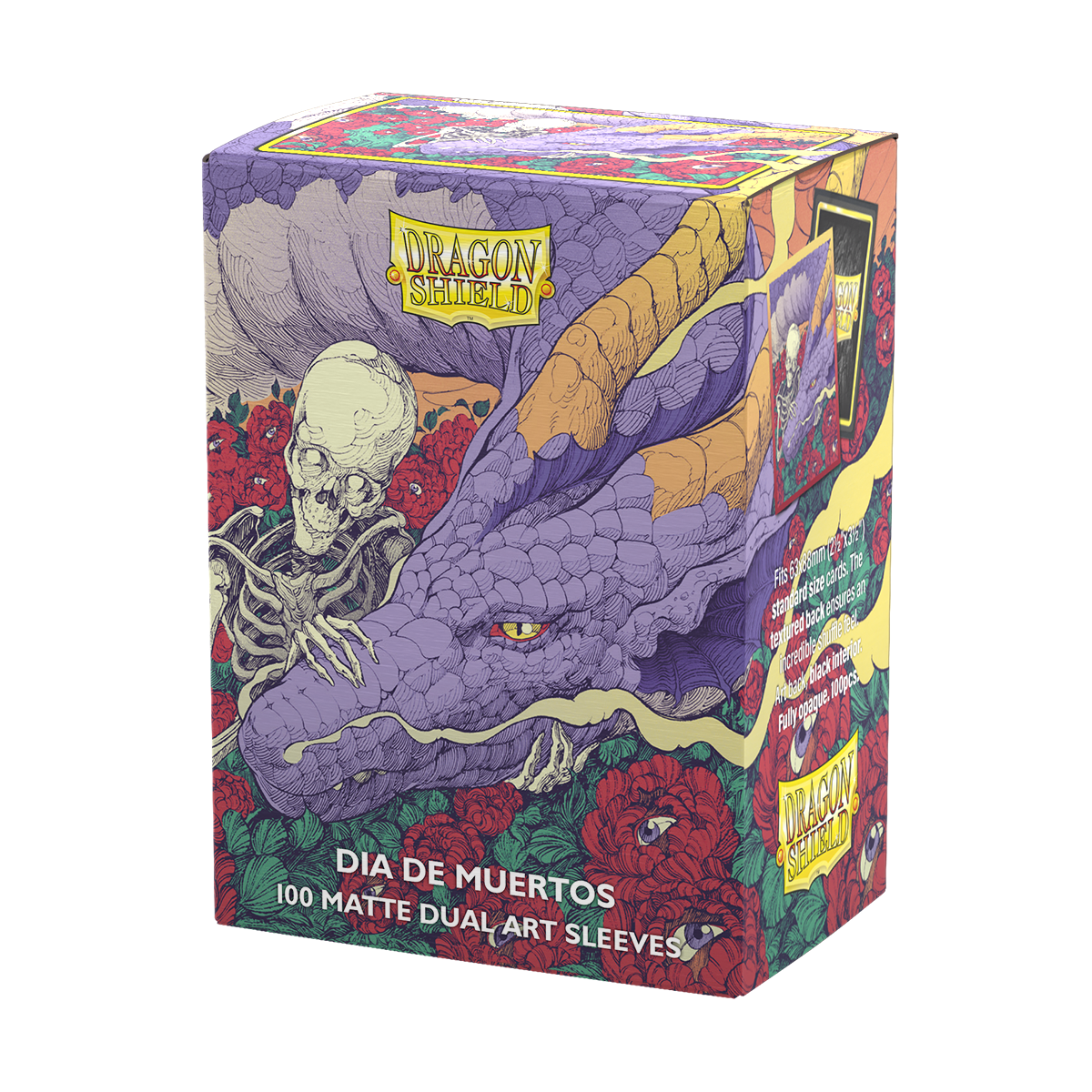 Dragon Shield - 100 protège-cartes Matte Dual Art Standard - Día de Muertos 2026