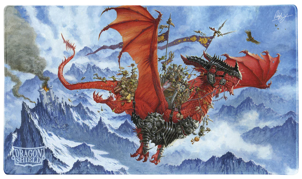 Dragon Shield - Tapis de jeu - Signature Serie - The Raid - Playmat + Tube