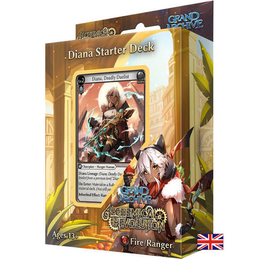 Grand Archive - Diana Starter Deck - Alchemical Revolution (Anglais)