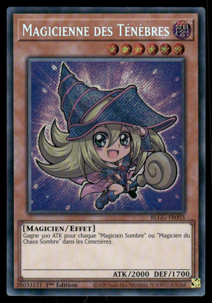 BLGG-FR003 Magicienne des Ténèbres - French (NM)(V.1 - Secret Rare)