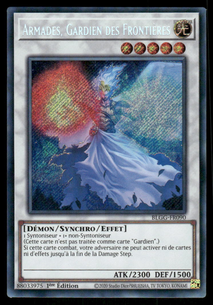 BLGG-FR090 Armades, Gardien des Frontières - French (NM)(V.1 - Secret Rare)