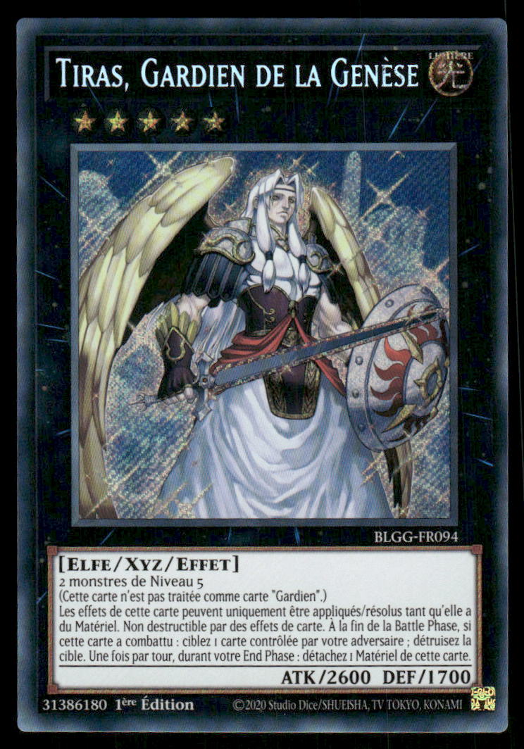 BLGG-FR094 Tiras, Gardien de la Genèse - French (NM)(V.1 - Secret Rare)