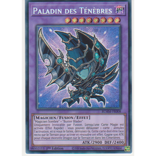 BLMM  Paladin des Ténèbres (V.2 - Starlight Rare)
