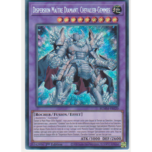 BLMM  Dispersion Maître Diamant, Chevalier-Gemmes