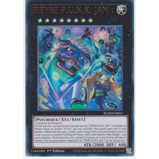 BLMM  FIÈVRE P.U.N.K. JAM ! (V.2 - Starlight Rare)