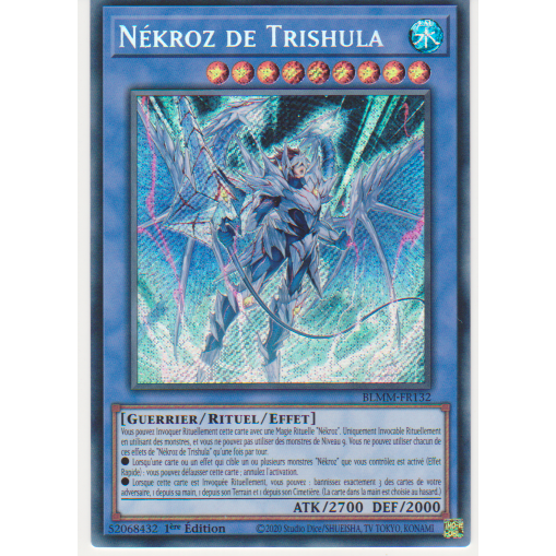 BLMM  Nékroz de Trishula (V.1 - Secret Rare)