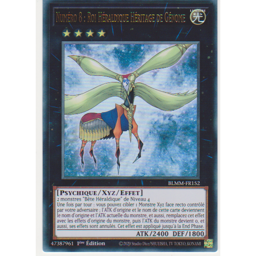 BLMM  Numéro 8 : Roi Héraldique Héritage de Génome