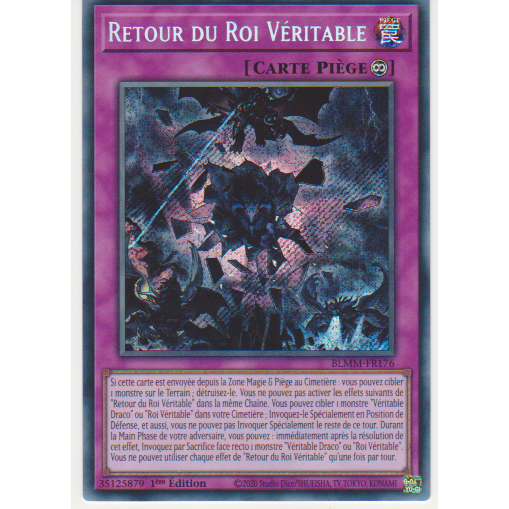 BLMM  Retour du Roi Véritable