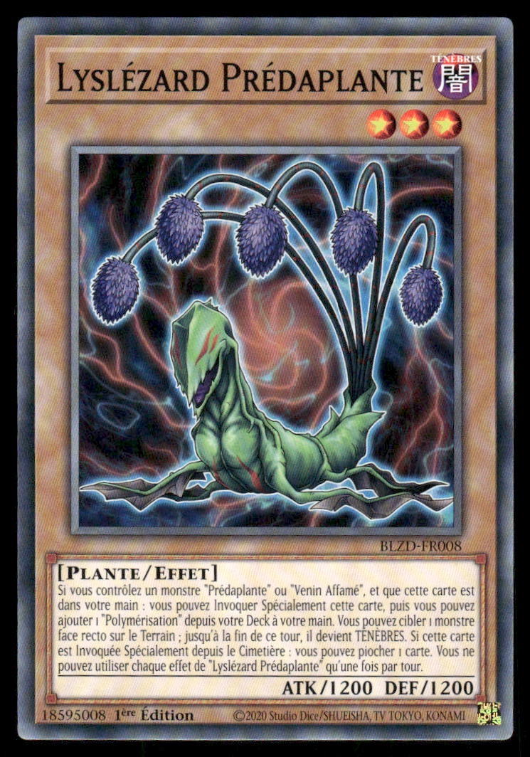 BLZD-FR008 Lyslézard Prédaplante - French (NM)