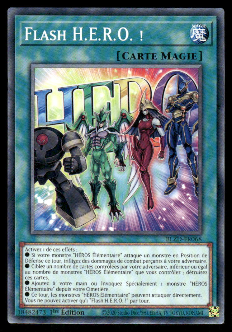 BLZD-FR068 Flash H.E.R.O. ! (BLZD) - French (NM)