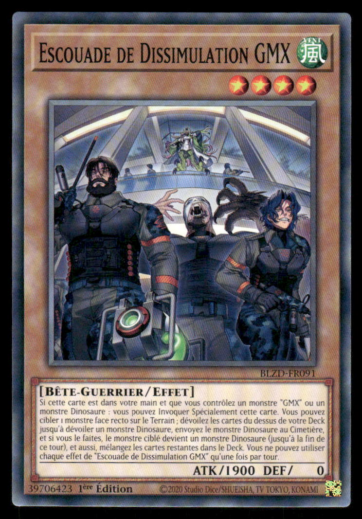 BLZD-FR091 Escouade de Dissimulation GMX - French (NM)
