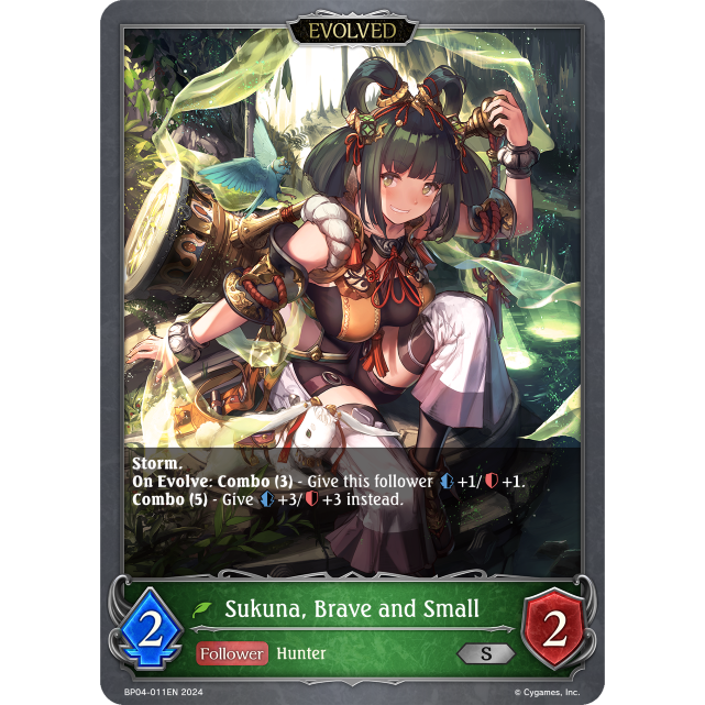 BP04-011EN Sukuna, Brave and Small