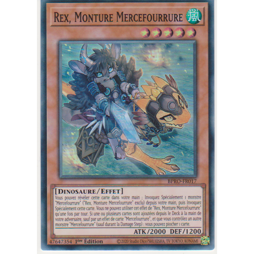 BPRO Rex, Monture Mercefourrure