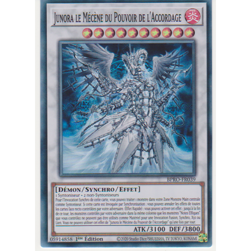 BPRO Junora le Mécène du Pouvoir de l'Accordage