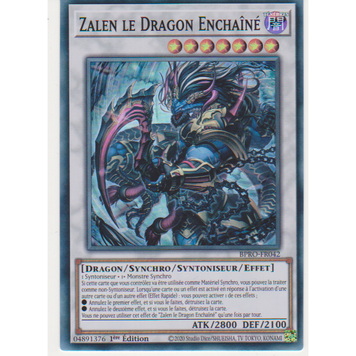 BPRO Zalen le Dragon Enchaîné