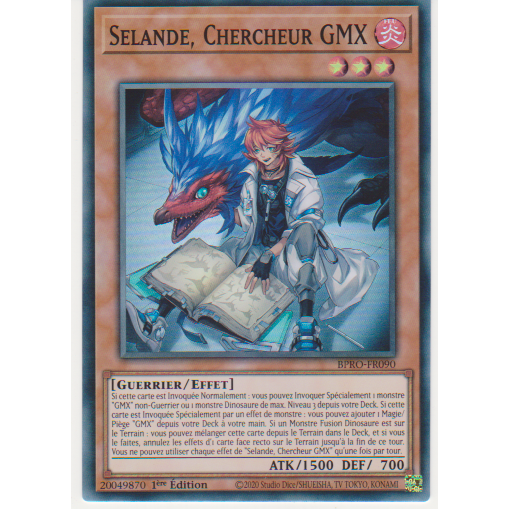 BPRO Selande, Chercheur GMX