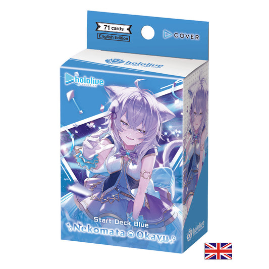 hololive Official Card Game - Start Deck - hSD03e Blue : Nekomata Okayu (Anglais) (Précommande Arrivage prévu le 12.11.25)