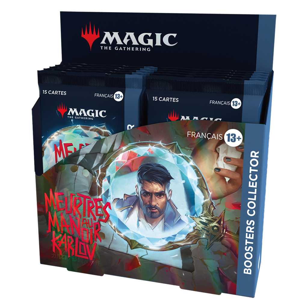 Boite de 12 Boosters Collector Meurtres au Manoir Karlov
