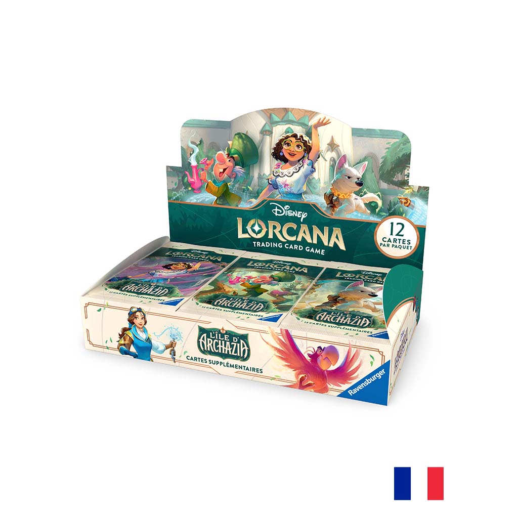Boite de 24 Boosters - L'Île d'Archazia - Disney Lorcana FR