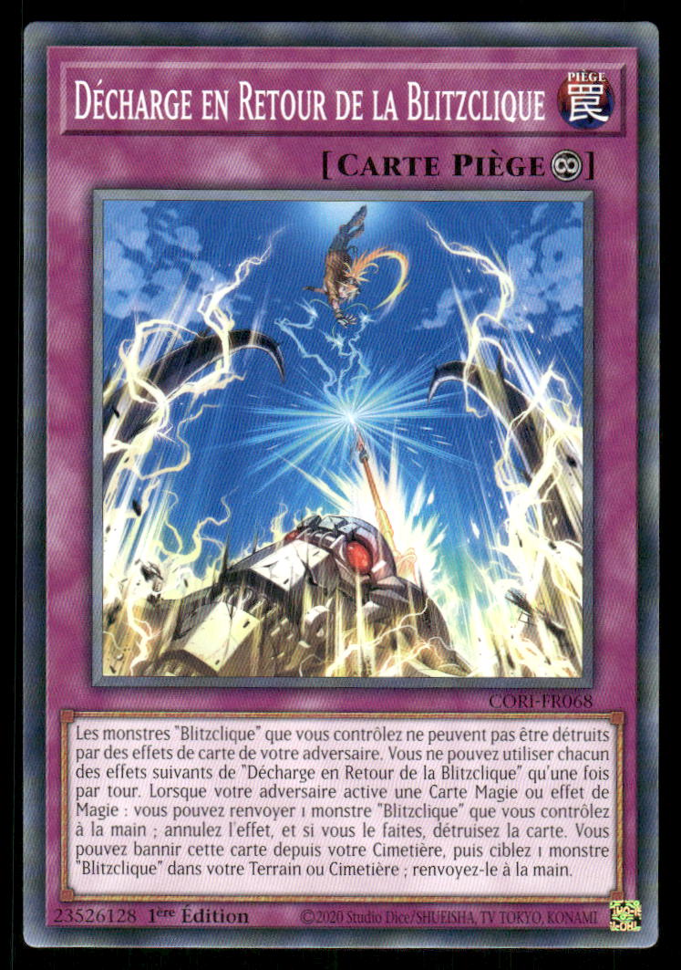 CORI-FR068 Décharge en Retour de la Blitzclique - French (NM)