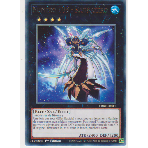 CRBR Numéro 103 : Ragnazéro (V.1 - Rare)