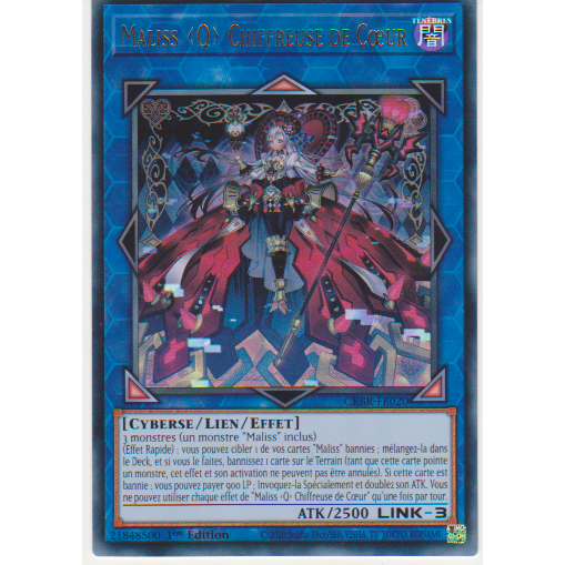CRBR Maliss <Q> Chiffreuse de Cœur (V.1 - Ultra Rare)