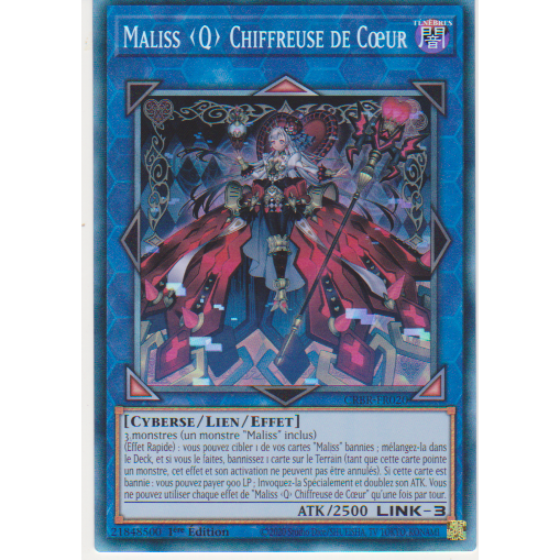CRBR Maliss <Q> Chiffreuse de Cœur (V.2 - Collectors Rare)