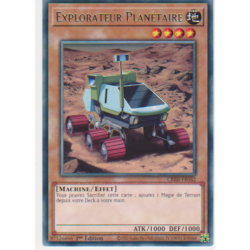 CRBR Explorateur Planétaire