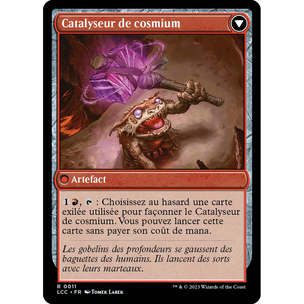 LCC Stalactite riche en minerai // Catalyseur de cosmium