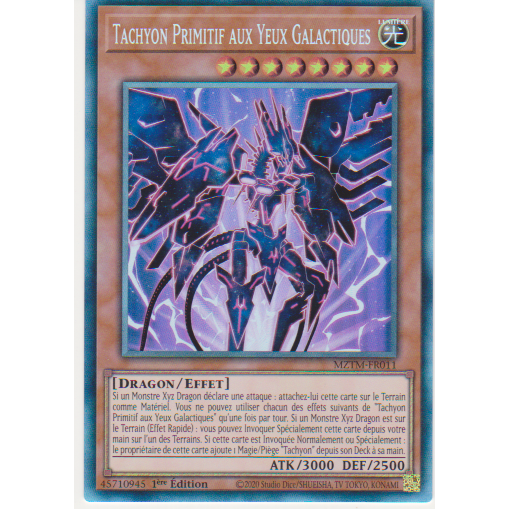 MZTM  Tachyon Primitif aux Yeux Galactiques (V.2 - Collectors Rare)