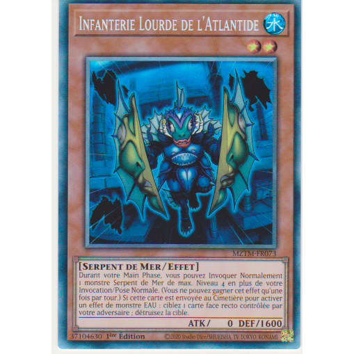 MZTM  Infanterie Lourde de l'Atlantide (V.2 - Collectors Rare)