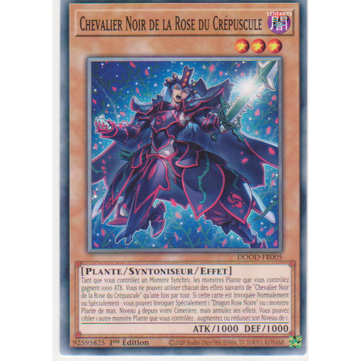 DOOD  Chevalier Noir de la Rose du Crépuscule