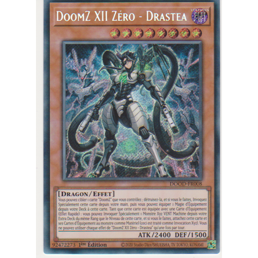DOOD  DoomZ XII Zéro - Drastea (V.1 - Secret Rare)