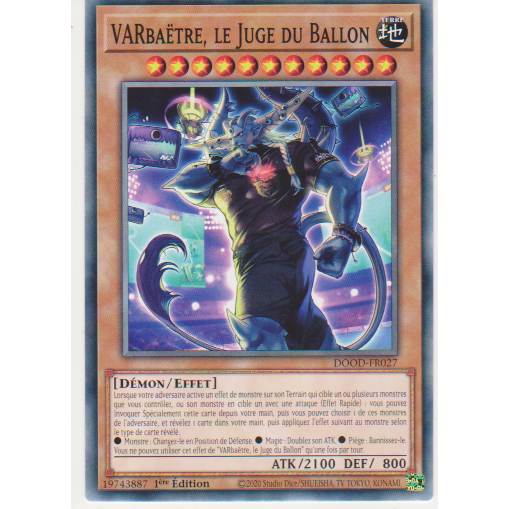 DOOD  VARbaëtre, le Juge du Ballon