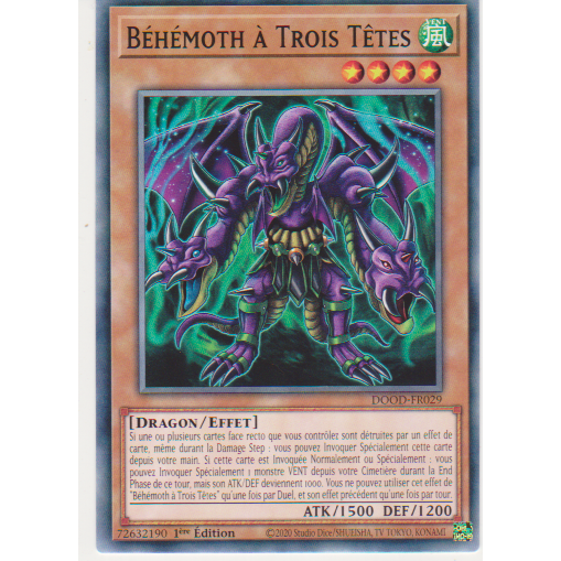 DOOD  Béhémoth à Trois Têtes