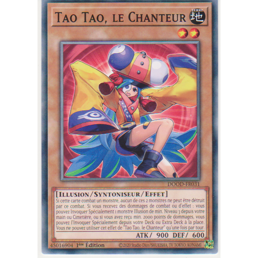 DOOD  Tao Tao, le Chanteur