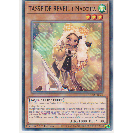 DOOD  TASSE DE RÉVEIL ! Macchia