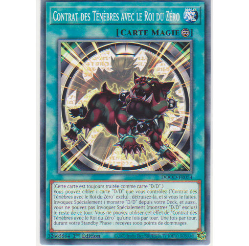 DOOD  Contrat des Ténèbres avec le Roi du Zéro